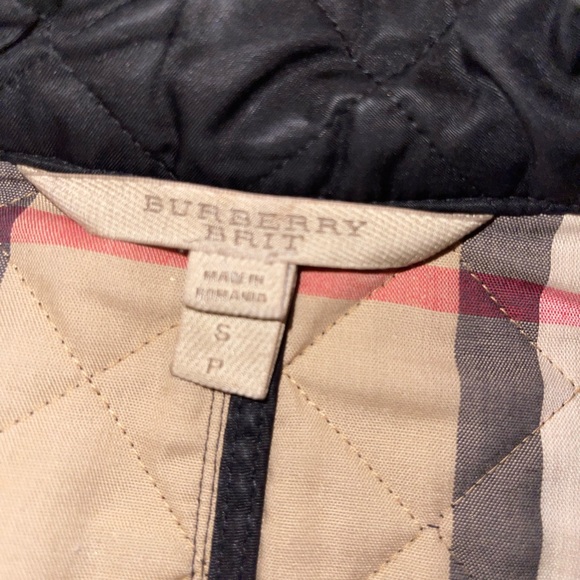 AUTHENTIC BURBERRY PERFECT CONDITION BLACK COAT - Picture 3 of 5